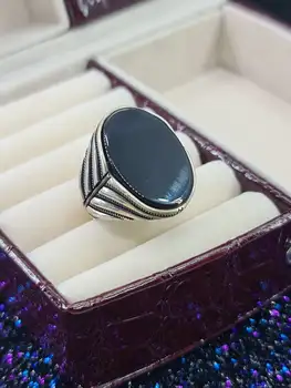 

Ring men Silver 925 silver Black Onyx