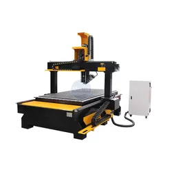 China acctek alta velocidade cnc roteador 4 eixos máquina de trabalhar madeira cnc cortador para madeira plástico acrílico promocional