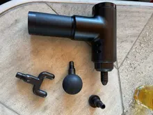 Pistola de masaje muscular de alta potencia, masajeador de vibración de alta velocidad, teragun después de fitness, descompone el ácido láctico, alivia el dolor, relaja el cuerpo