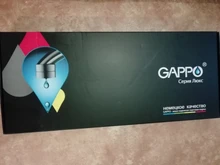 GAPPO-Sistema de ducha de baño, cabezal de ducha montado en la pared, mezclador de ducha de lluvia cromado pulido