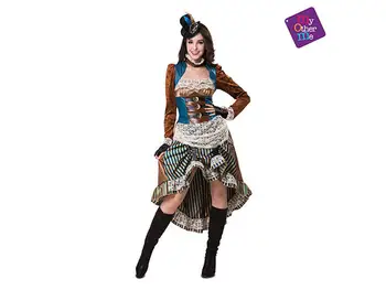 

Steampunk Fantasy multi-colored costume, M-L toy articles created Manual