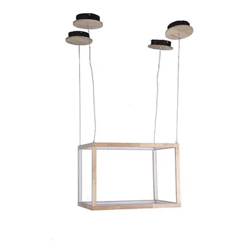 

Ceiling Light Rectangle Wood