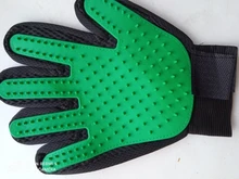 Guante para gatos gato De aseo De silicona para mascotas perro cepillo guante De derramamiento suave eficiente cuidado para mascotas guante baño para perros gato limpieza