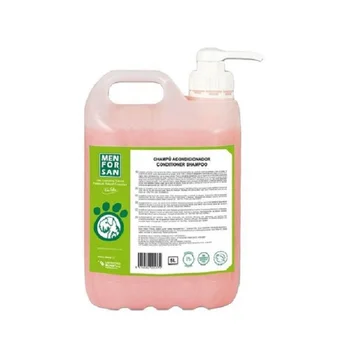 

Menforsan Champú Acondicionador Desenredante Especial Peluquería Canina Perros Pelo Largo 5 L