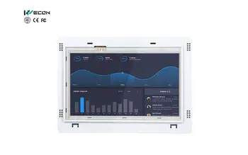 

wecon 7inch HMI,CPU CORTEX A7 528M 128M FLASH, 128M DDRAM, 800×480 ，COM1:RS485/RS422; COM2:RS232,USB HOST/DEVICE，
