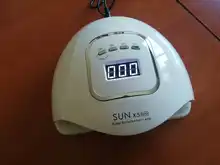 SUNX5 Max-Lámpara LED para secado de uñas, lámpara UV de hielo de 45/36/18 LED para secado de esmalte de Gel, temporizador, herramientas de manicura con Sensor automático, 90/72/36W