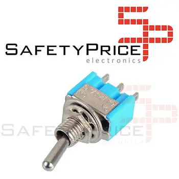 

4x MTS-102 SPDT 3 pin switch AC 6a 125vac/3a 250vac on/on