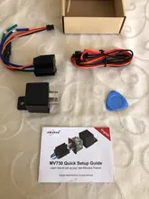 Rastreador GPS MV730 para coche, alarma de remolque de 9-90V, con corte de combustible ACC, alerta de vibración rastreador GPS de coche motocicleta, APP gratuita