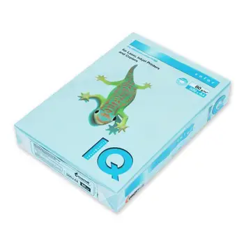 

Paper Color IQ color (A4, 80 GSM, obl70-голубой ice, 500 sheets)