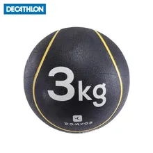 МЕДБОЛ ДЛЯ ПИЛАТЕСА И ТОНИФИКАЦИИ МЫШЦ УТЯЖЕЛЕННЫЙ 3 КГ DOMYOS. Decathlon