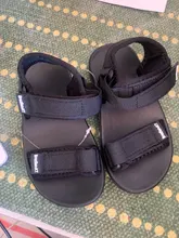 Girls Sandals Kids Shoes Canvas Summer Children New Anti-Slip Soft-Soled Solid-Color