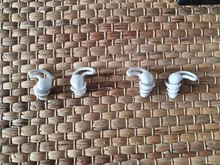 Tapones de silicona blanda para los oídos, tapones para los oídos con reducción de ruido para viajes, estudio de sueño, resistentes al agua, protección auditiva de seguridad antiruido, 1 par