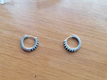 XIYANIKE-pendientes femeninos de aro de circón con microincrustaciones, de Plata de Ley 925, accesorios de regalo de joyería elegantes hechos a mano