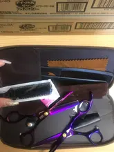 Juego profesional de tijeras para peluquería, accesorios para corte de pelo, para peluquero de alta calidad de salón, opción multicolor de 6 pulgadas