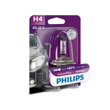 PHILIPS 12342VPB1 H4 12V- 60/55W(P43t)(+60% света) Vision Plus блистер(1шт.) 5303