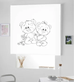 

Blind Iroa roll Child/Candy Cubs! ROLLER BLINDS TRANSLUCENT! (WHITE 100X175)