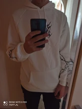 Sudadera con capucha de estilo Harajuku para mujer, ropa de calle coreana con estampado de llama, de talla grande, para invierno