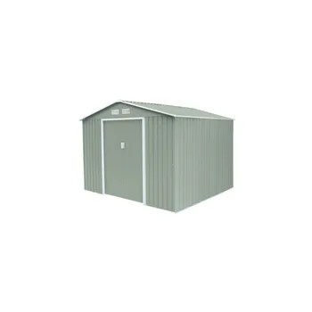

Metal Hut Gardiun devon 7,06 sqm Green 277x255x202 cm 0.25mm Steel Galvanized-KIS12950