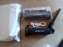 LED Flashlight Hanging-Lamp Built-In-Battery Camping-Torch Usb Rechargeable Magnetic-Lanterna