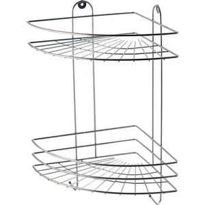 

Corner Shelf swensa 2 tiers Chrome (swr-18-02)
