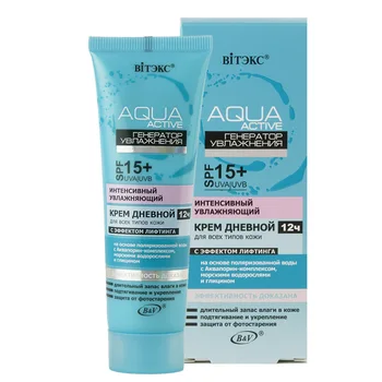 

Vitex Aqua Active Day Cream 12 h. SPF15 for all skin types
