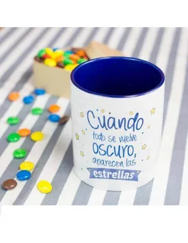 

CUP THE MIND IS WONDERFUL WHEN EVERYTHING BECOMES DARK APPEAR STARS'
