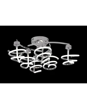 

LED CEILING lamp. PLAFON. LIGHT CEILING SPOTLIGHT. Metal. CHROME COLOR. Ref. L1145/6