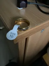 Anillos de acero inoxidable para hombre y mujer, anillo de titanio