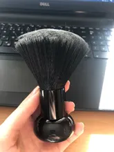 Brochas de barbero suaves para el cuello, cepillo de cabello para salón de belleza, herramienta de maquillaje de estilismo para peluquería, color negro, novedad de 2020