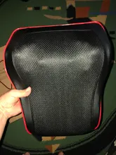 Novedosa almohada de masaje 3 en 1 para cuello, espalda, hombros y cintura, masajeador corporal, regalo para aliviar el dolor, fácil de llevar, para coche, hogar, enchufe europeo