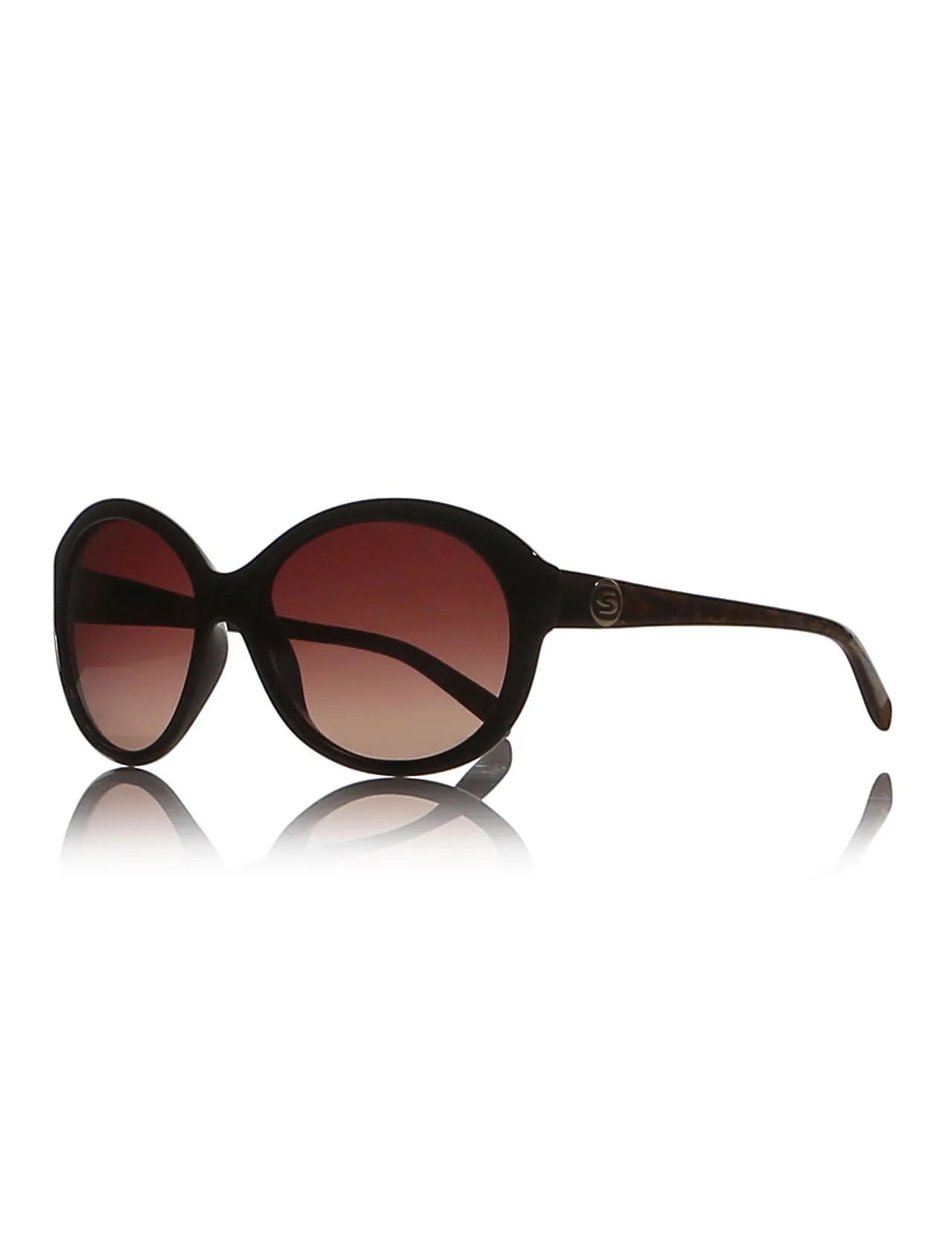 

Women's sunglasses S. C 4088 03 bone Brown organic rectangle rectangular 59-16-140 suncity