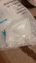 Mascarilla de seguridad KN95 FFP2 de 5 capas, máscara suave con filtración del 95%, PM2.5, antipolvo, certificación CE