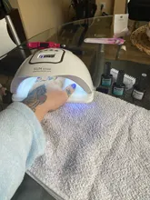 Juego de manicura con secador, lámpara LED UV, 80W, 54W, 24/16/8 Uds., Kit de esmalte de Gel