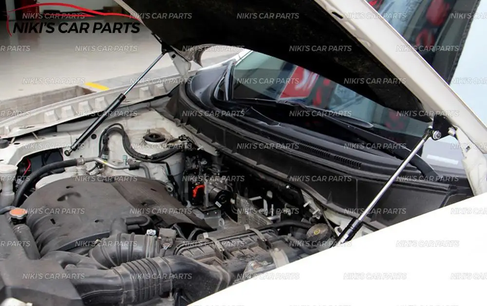 Стойки амортизатора капота для Mitsubishi ASX 2012- нержавеющая сталь 1 комплект/2 шт. литье украшения автомобиля Стайлинг внешний