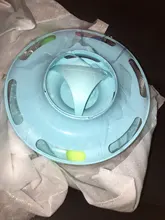 3 Levels Pet Cat Toy Funny Tower Tracks Disc Cat Tracks Toys Training Intelligence Amusement