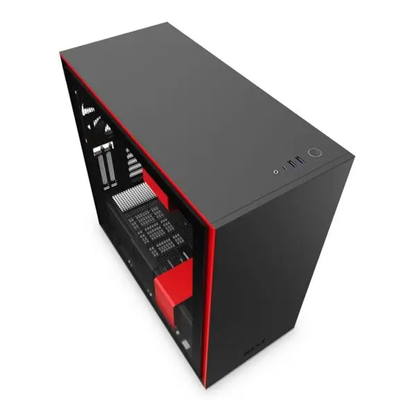 Micro ATX/Mini ITX/ATX Midtower чехол NZXT H710i светодиодный RGB