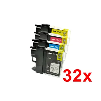 

Ink cartridge Pack 32 x BROTHER LC985 Compatible