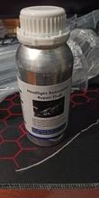 Kit reparador para arañazos de faros de coche, set de reparación para faros de vehículo de 800g, esmalte de pulido hidrofóbico de limpieza de luces delanteras, toallita y dos enchufes par conexión incluidos