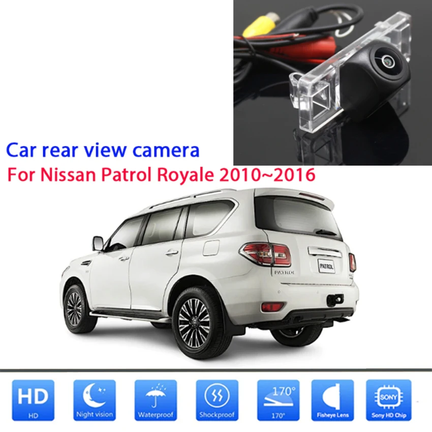 

Автомобильный задний фонарь, HD, ночное видение, резервное копирование для Nissan патруль Royal 2010 2011 2012 2013 2014 2015 2016