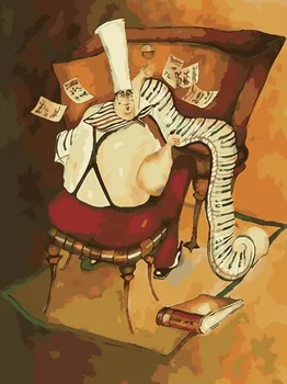 

Painting by Numbers Premium: Cook-musician