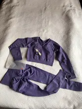 Conjunto de ropa para Yoga para mujer, ropa deportiva para mujer, conjunto deportivo, ropa atlética para ejercicio sin costuras