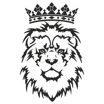 

Car stickers from the manufacturer. automotive products for exterior decoration "lion with a crown"