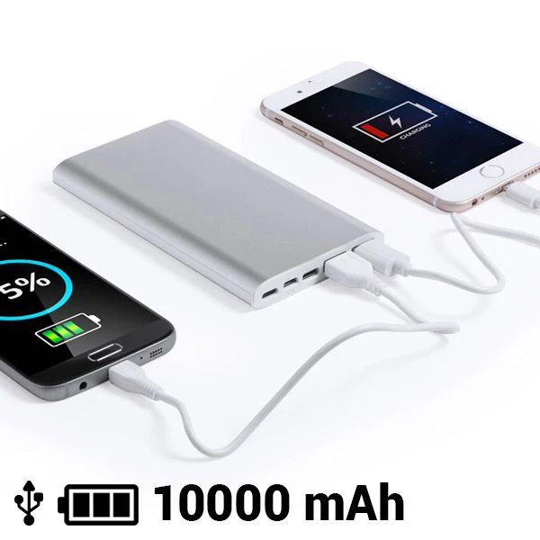 Внешний аккумулятор 10000 мАч Micro-usb Lightning usb type-C 145537