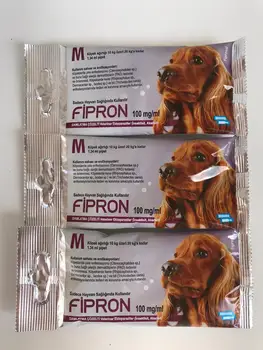

Fipron 3 Packs Fipronil Anti Parazit For Dogs And Cats Animals Healts 10-20 Kg Dogs Bit Pire Kene