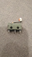 Mini Interruptor de Límite Micro palanca con rodillo de bisagra, 10 Uds.