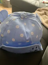 Sombrero con orejas para niño y niña, accesorios de fotografía recién nacido, Béisbol #40