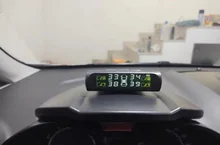 Sistema de supervisión de presión de neumáticos para coche, sensor de presión de neumáticos TPMS Digital, alarma LCD, inteligente