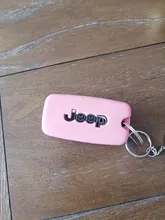 Clave tapa para Jeep renegado patriota libertad 2016 bolsa botón 4 funda para mando a distancia de coche Interior accesorios Flip clave