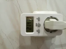 Medidor de energía Digital con enchufe europeo, pantalla LCD, medidor de potencia, toma de medición de prueba eléctrica