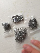 Lote de 200 anillos abiertos de 3, 4, 5, 6, 8 y 10 mm, accesorio para fabricar joyas, joyería personalizable